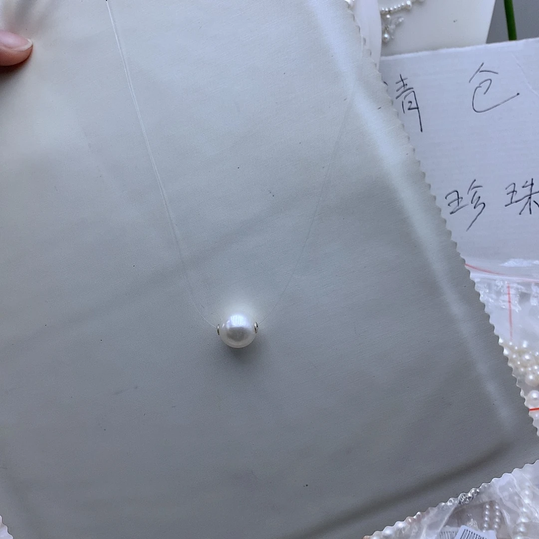 淡水珍珠颈饰银S925镶嵌