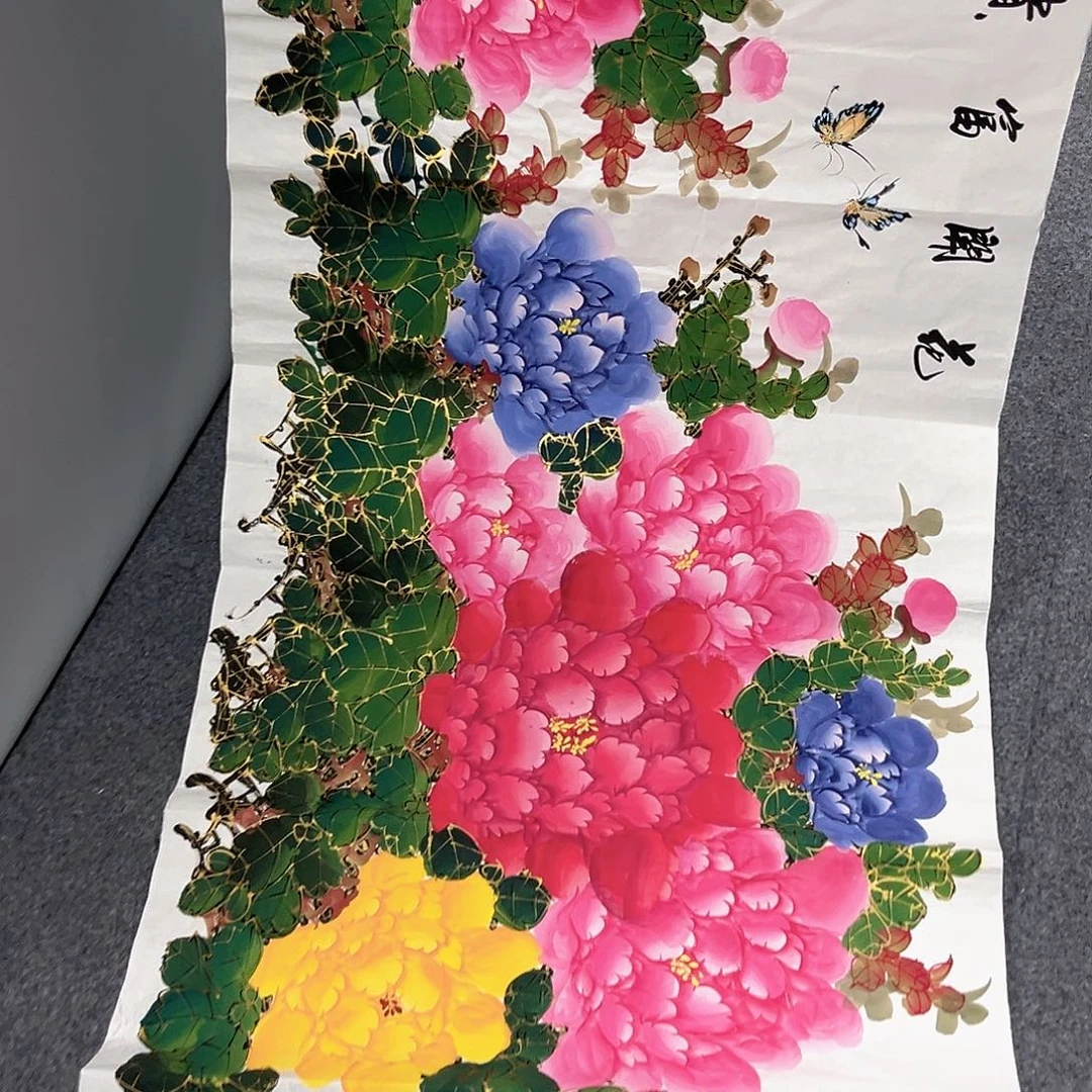 国画国画老师手绘作品