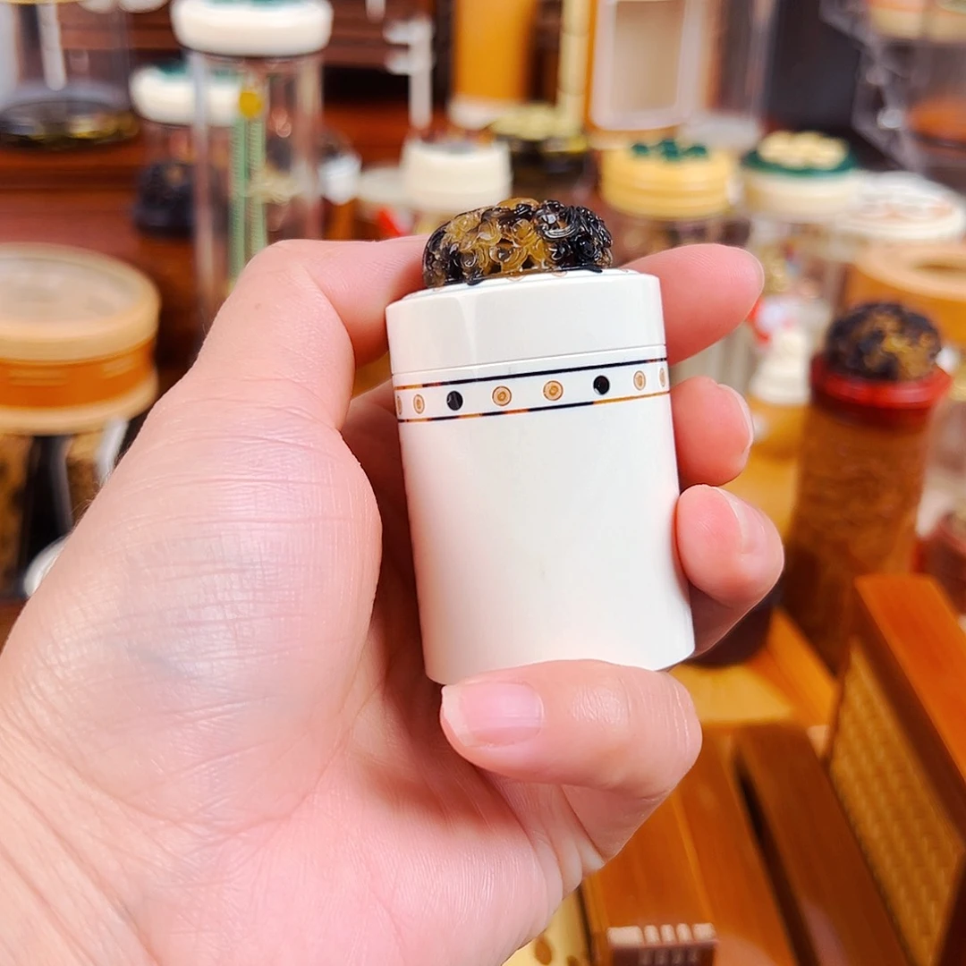 竹新款蒙心款猛犸竹蛉金钟罐➕竹蛉
