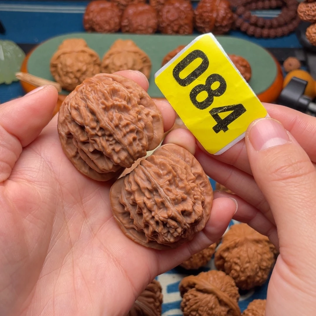 文玩核桃把件42山地楼084号