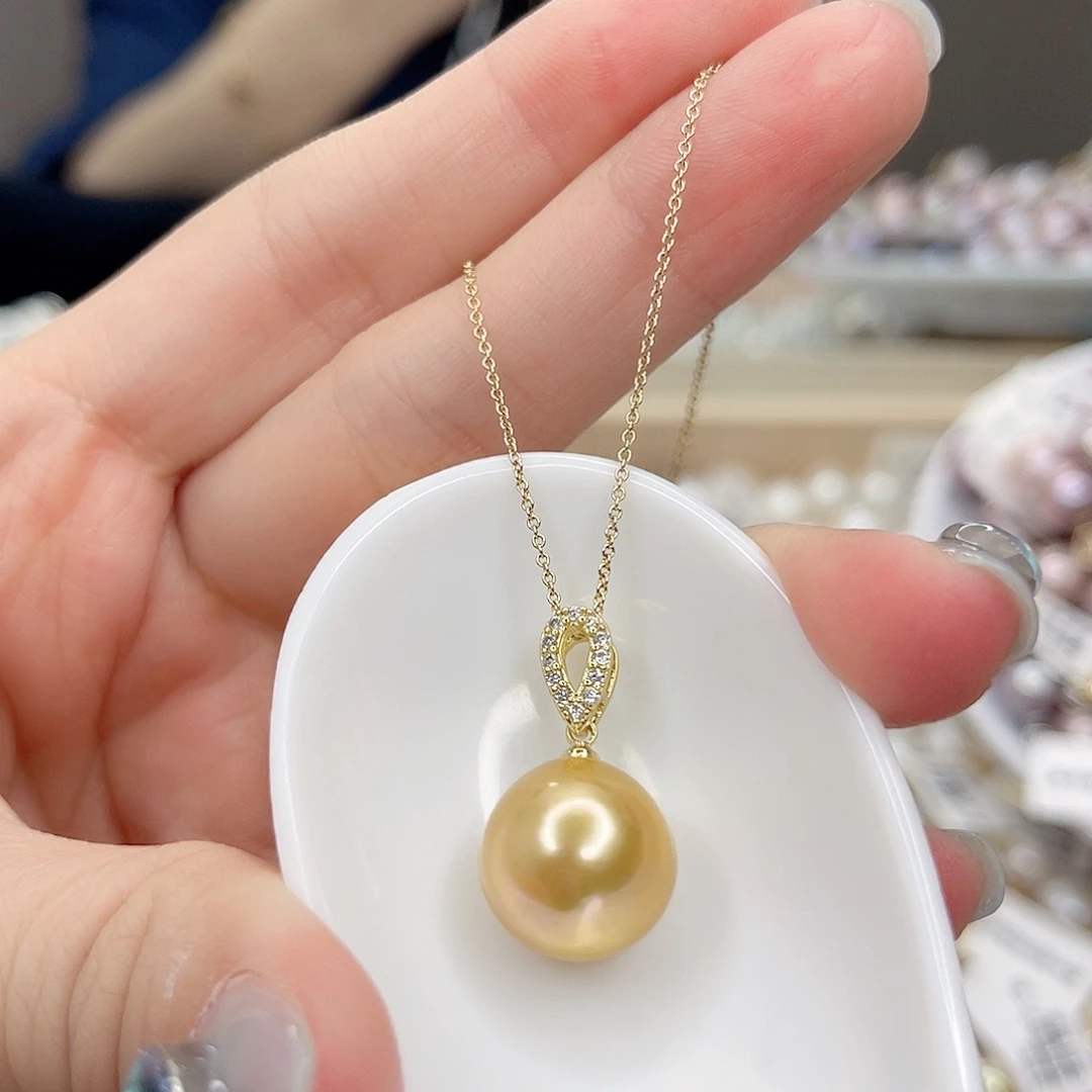 淡水珍珠合金吊坠(赠链)