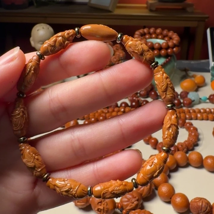橄榄核手串/手链手工弥勒