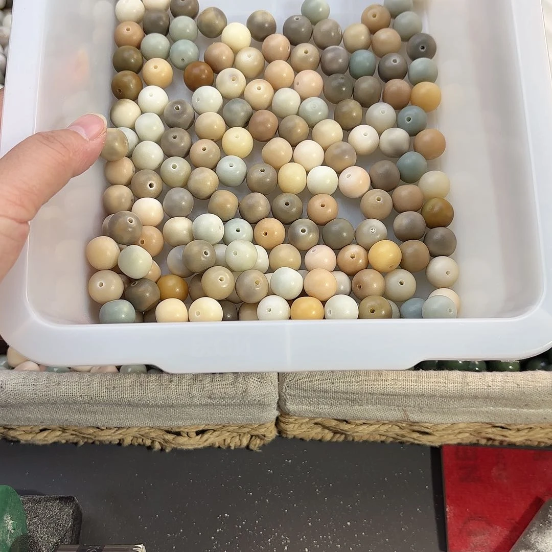 菩提根/象牙果手串虫****）155颗