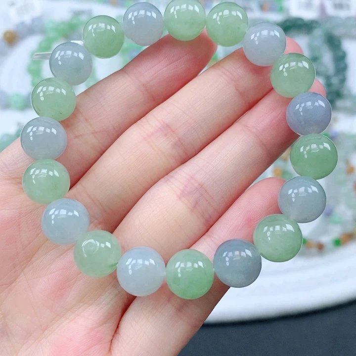 翡翠未镶嵌手链翡翠