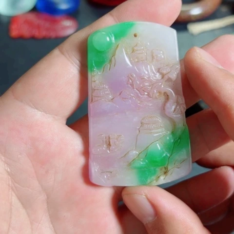 吊坠紫金钵盂菩提