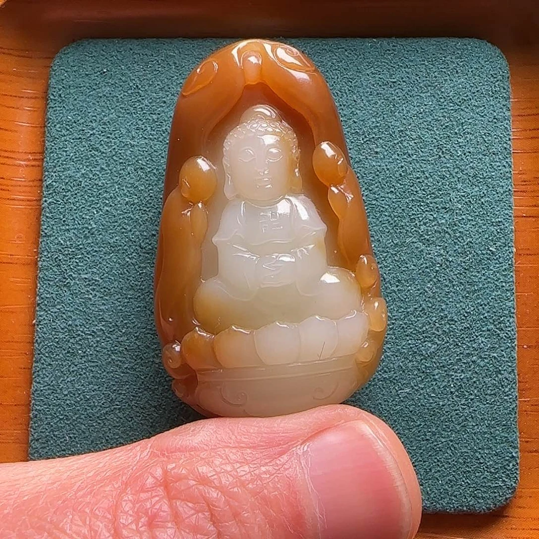 和田玉（糖玉）颈饰未镶嵌S**o