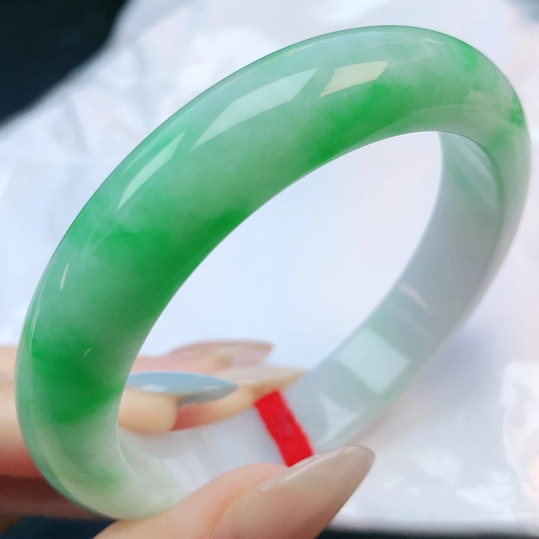 未镶嵌手镯翡翠55圈口882591