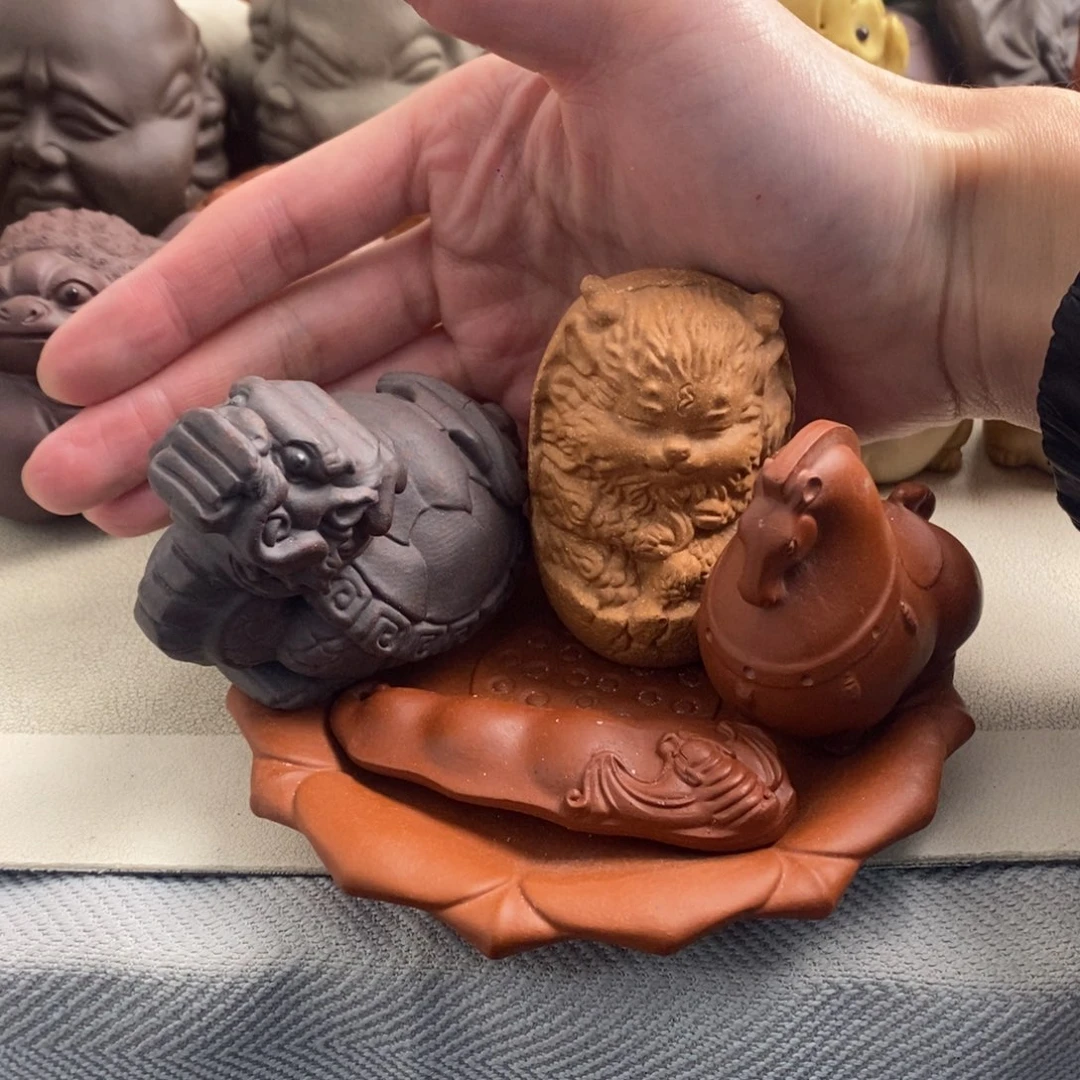 【闪购商品】紫砂茶宠紫砂瑕疵