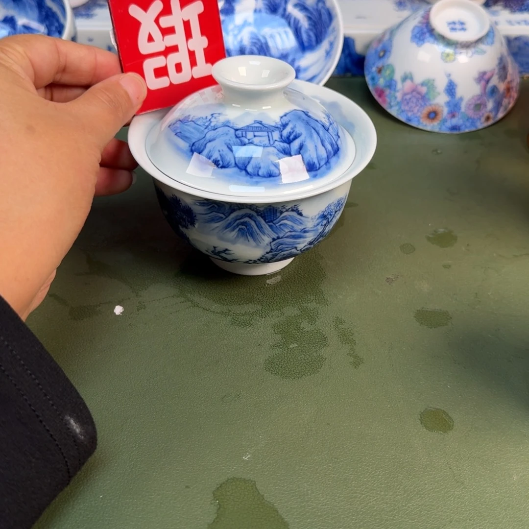 景德镇纯手绘茶具圆圆291
