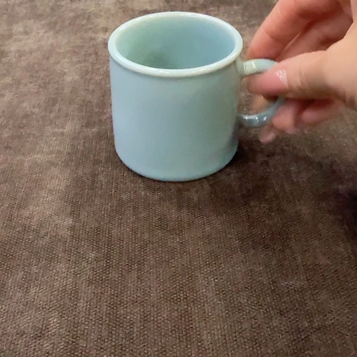 杯仿古天青精工意式咖啡杯一级