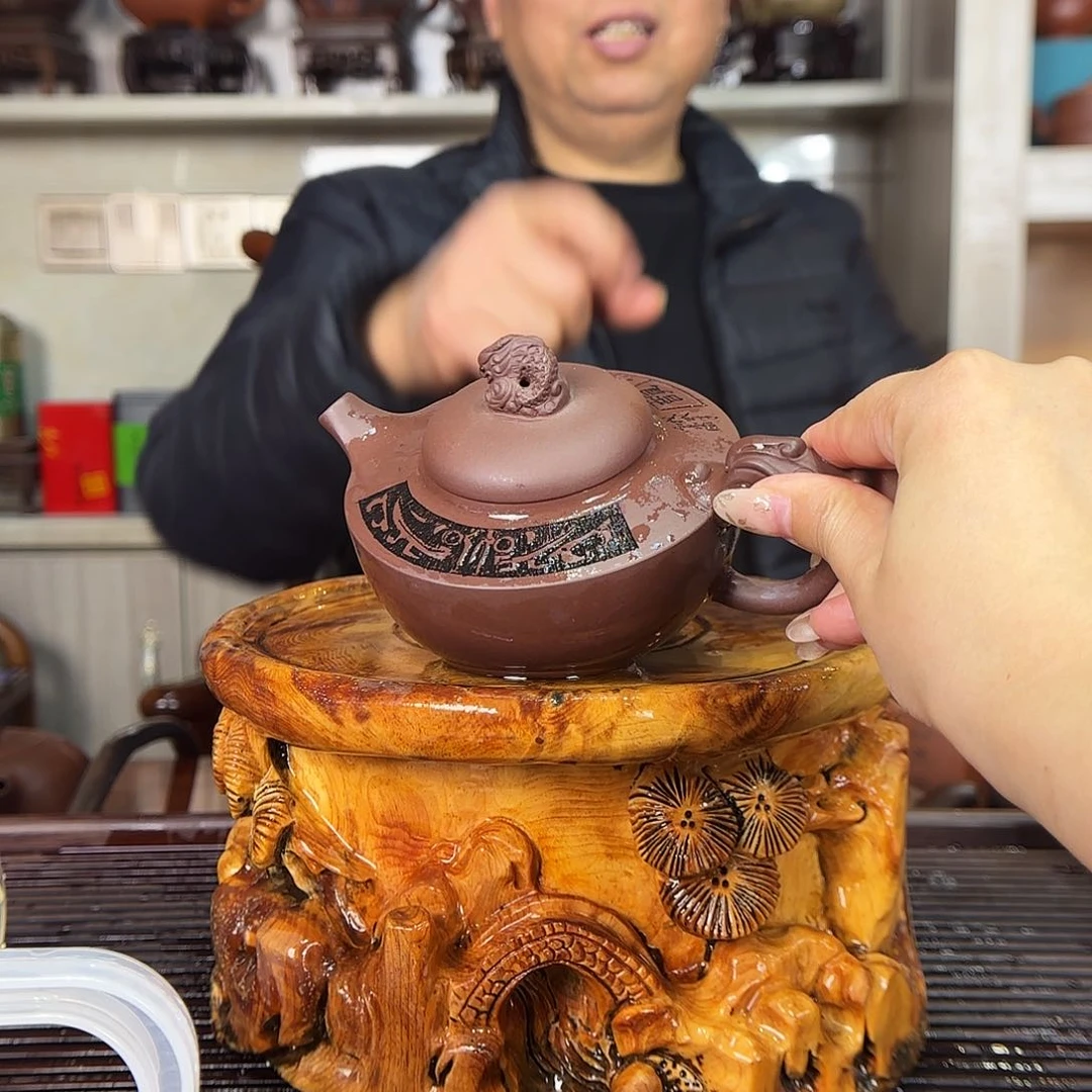 紫砂茶壶一壶李一壶李