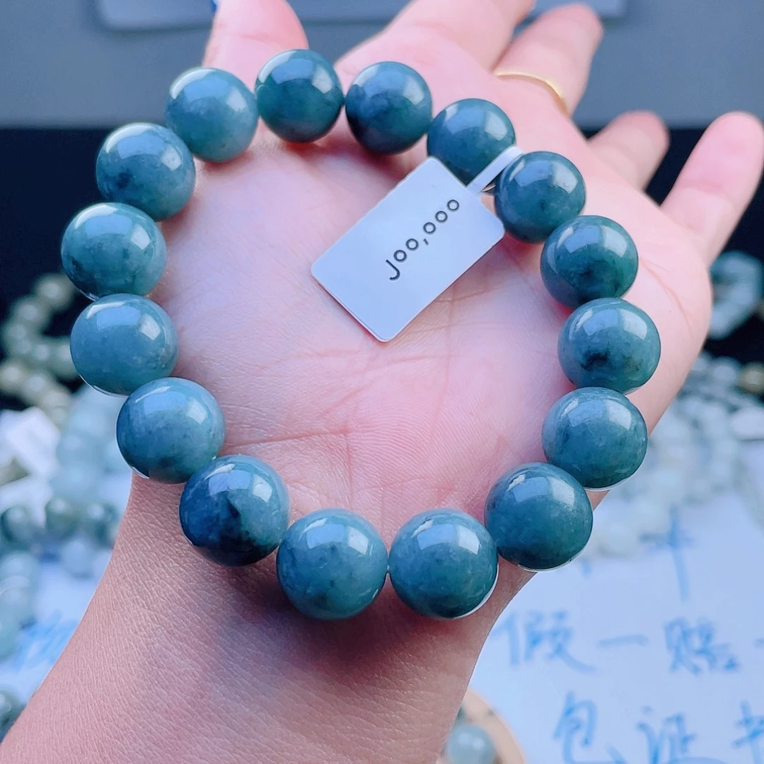 定制翡翠未镶嵌珠串