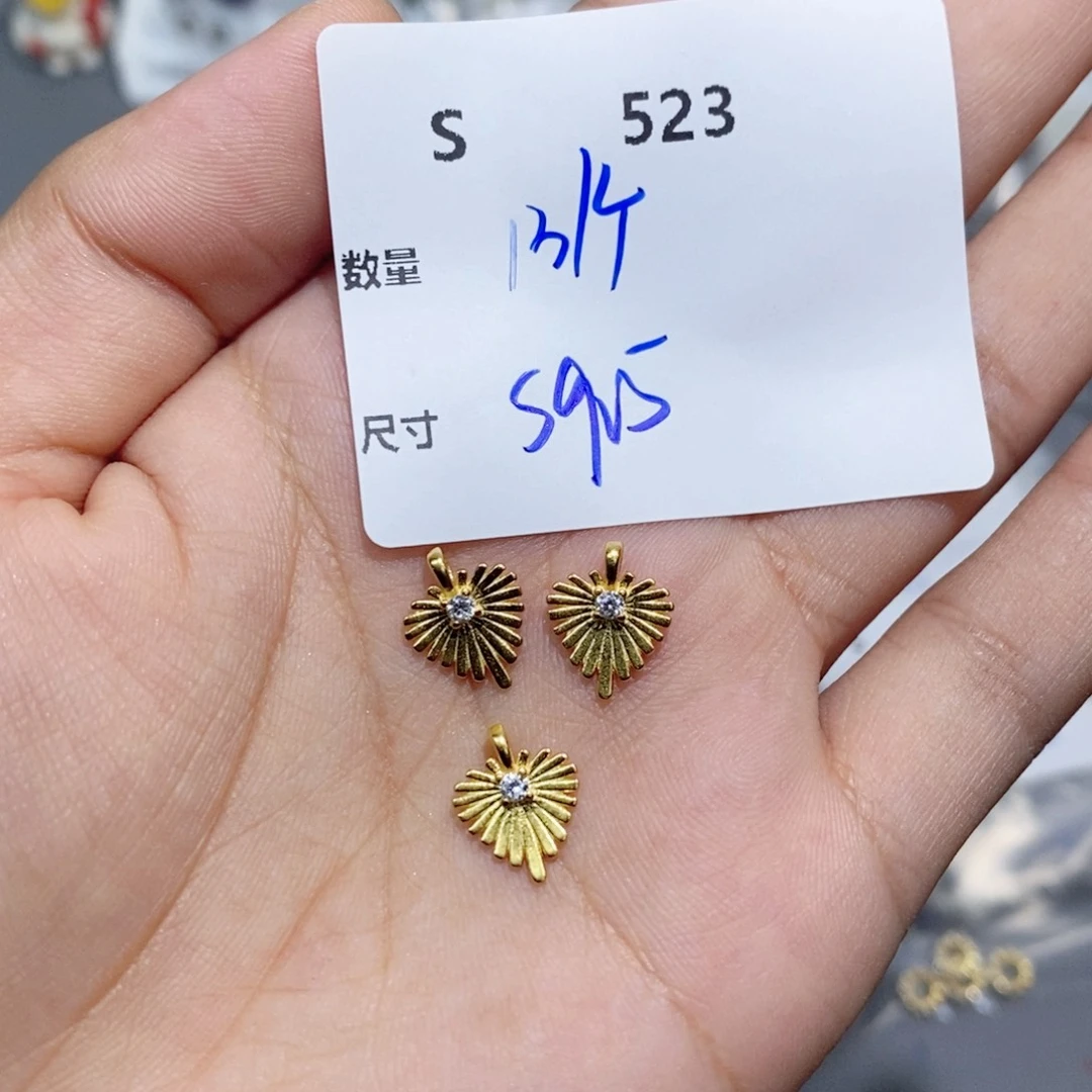 银S925镶嵌颈饰水晶S523