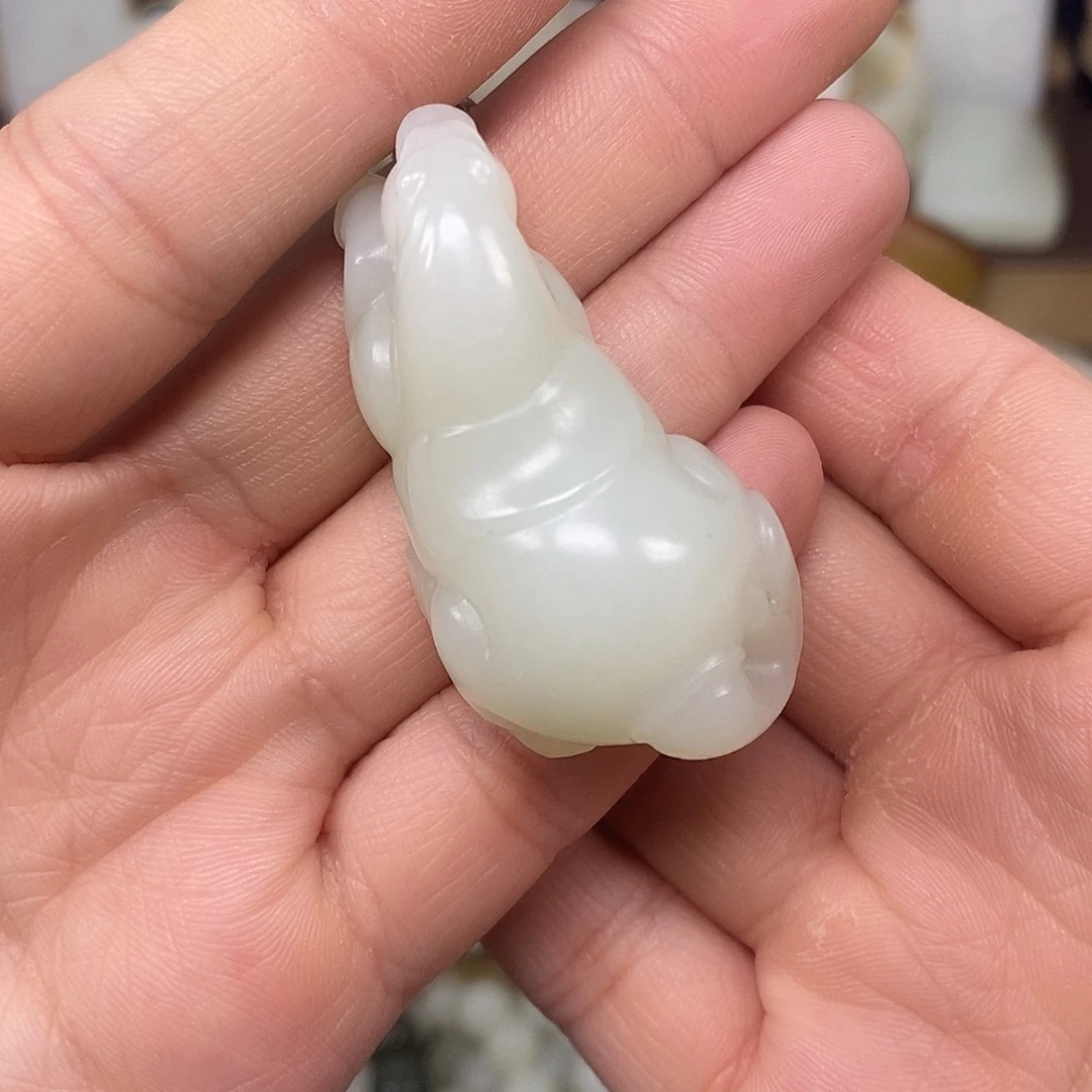 和田玉未镶嵌颈饰22