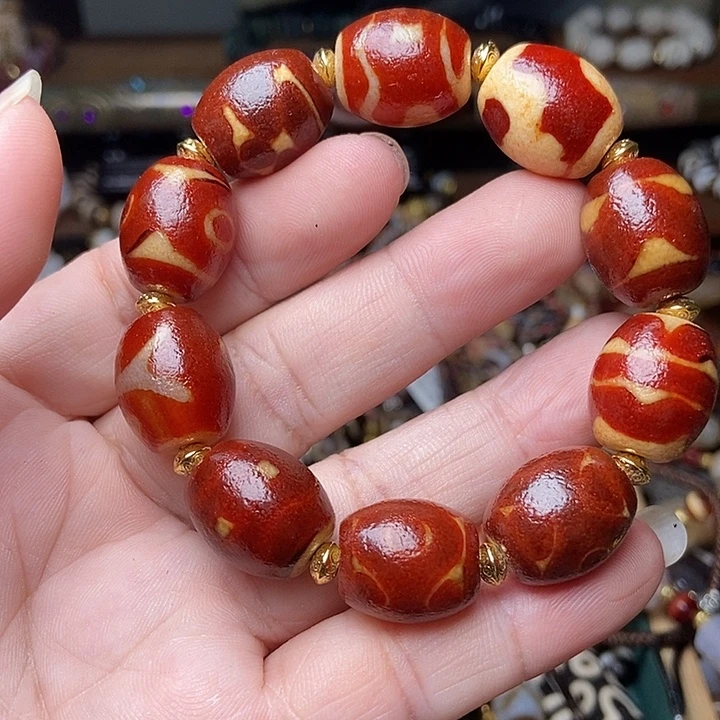 玛瑙/玉髓未镶嵌手链