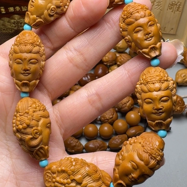 橄榄核手串/手链八宝观音