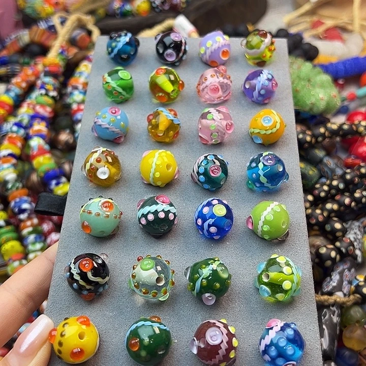 琉璃毛衣链单颗价格（喊我选）