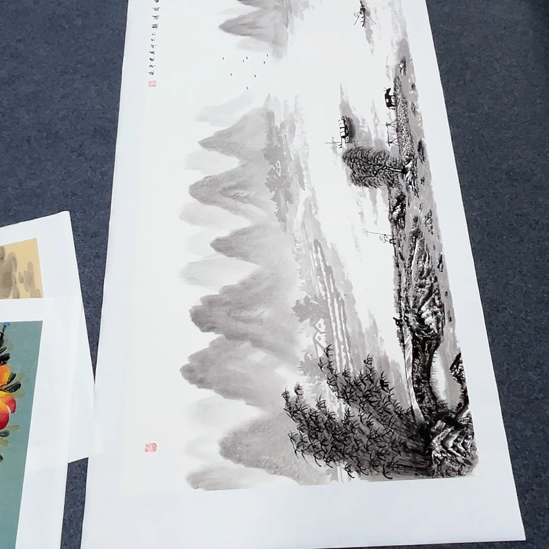 国画精品手绘国画作品