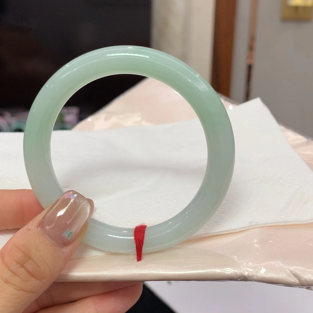 未镶嵌手镯翡翠三天鉴赏期圈口54.5