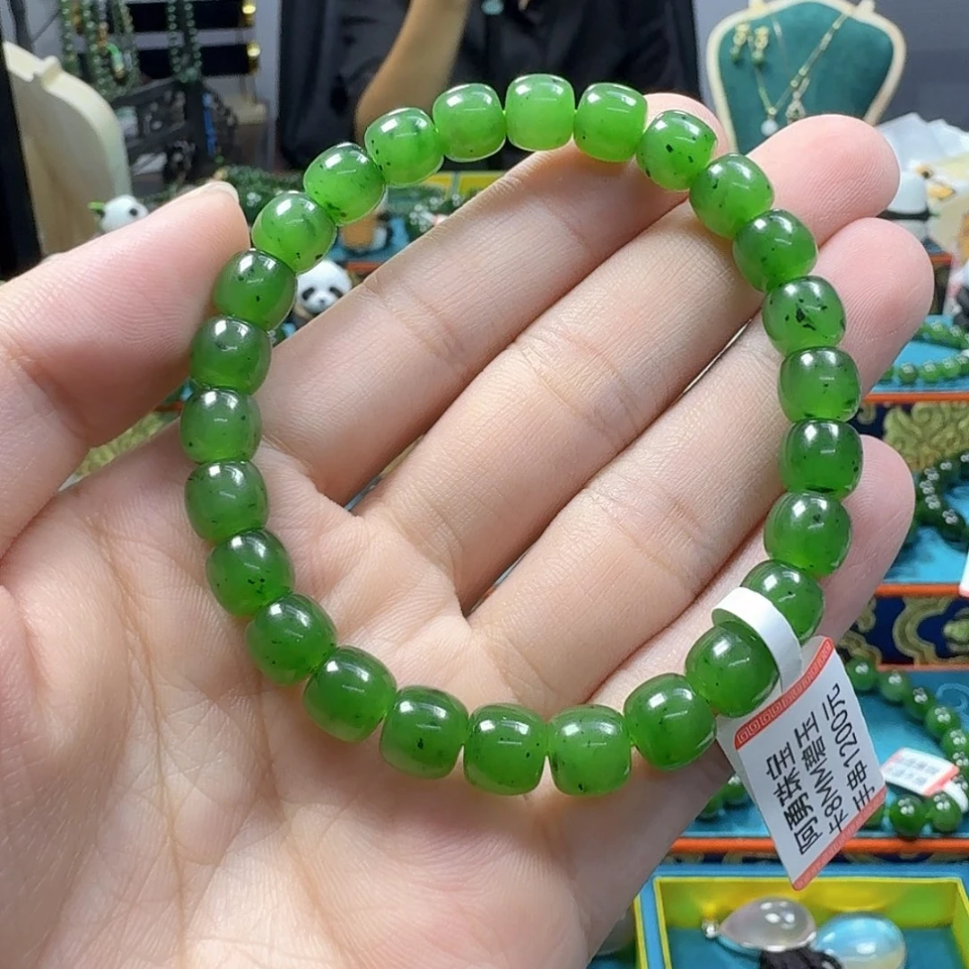 未镶嵌手串和田玉（碧玉）卡8