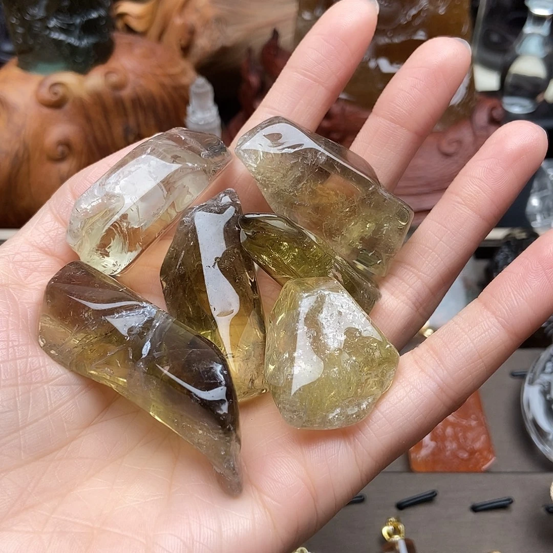 水晶颈饰未镶嵌摆件