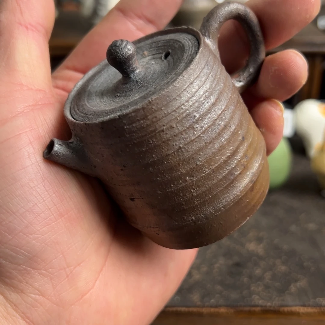 393柴烧手工壶90容量