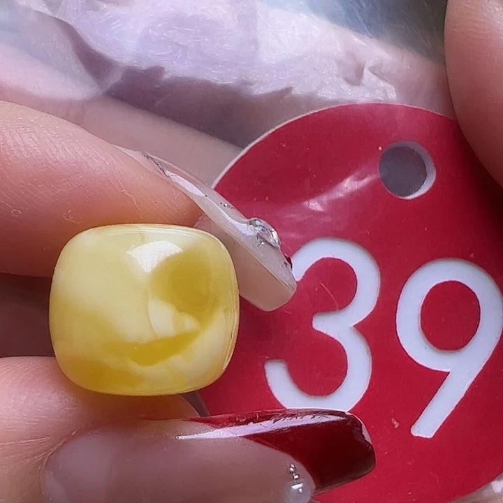 蜜蜡未镶嵌珠宝奇石12.7mm老型