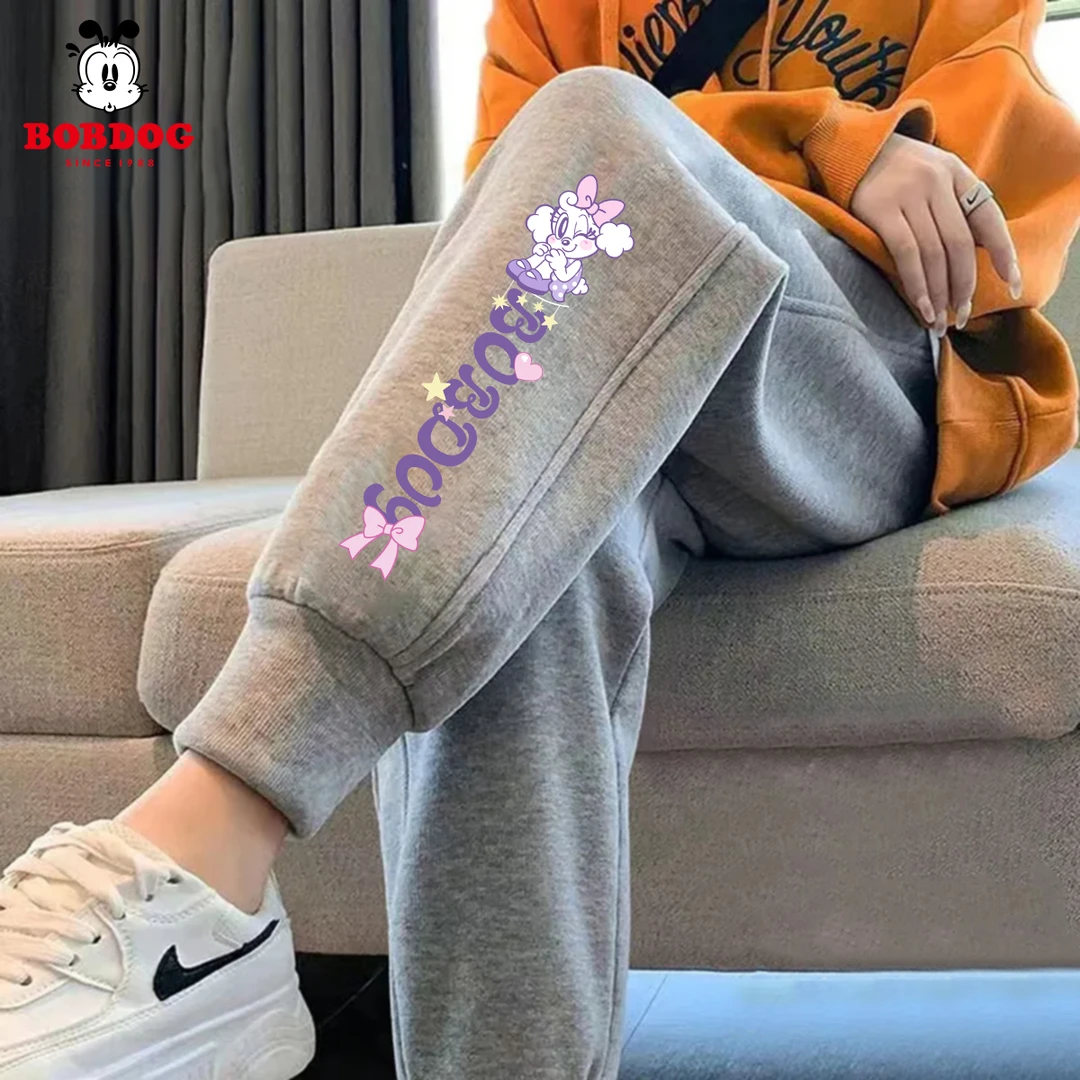 巴布豆卡乐儿童春秋款卫裤2025新款女孩春季长裤女童休闲裤运动裤