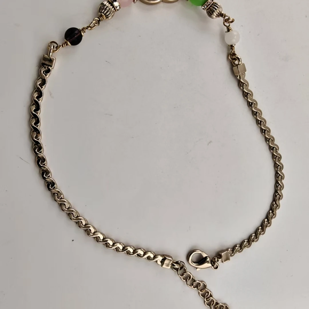 铜合金项链 VTGViVi饰品/中古饰品/时尚复古百搭款/P177/中古项链