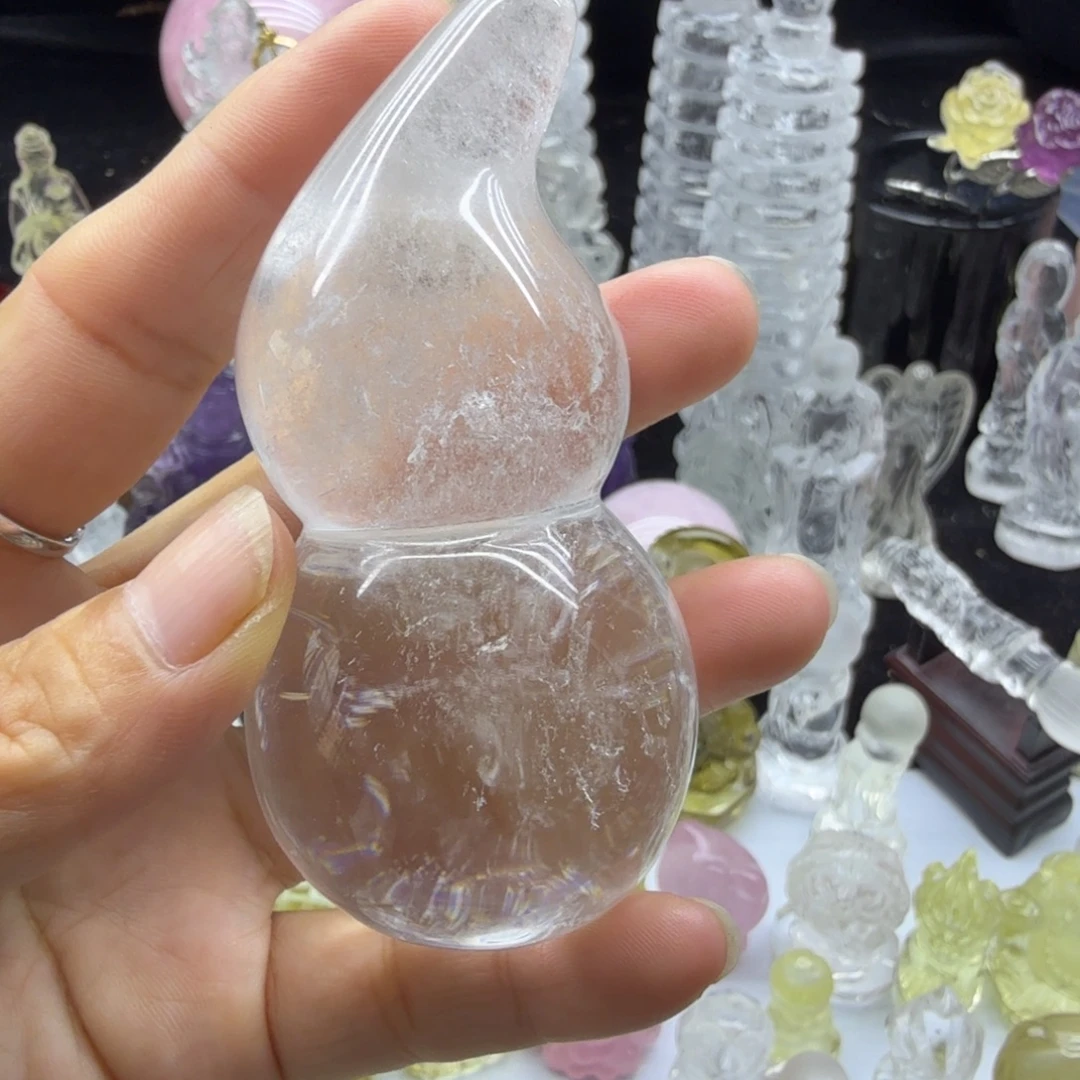 水晶未镶嵌珠宝半成品