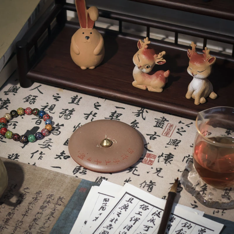 【悦生活】茶周边配件茶室摆件（馋猫0234）