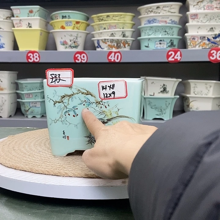 紫砂紫砂紫砂花盆