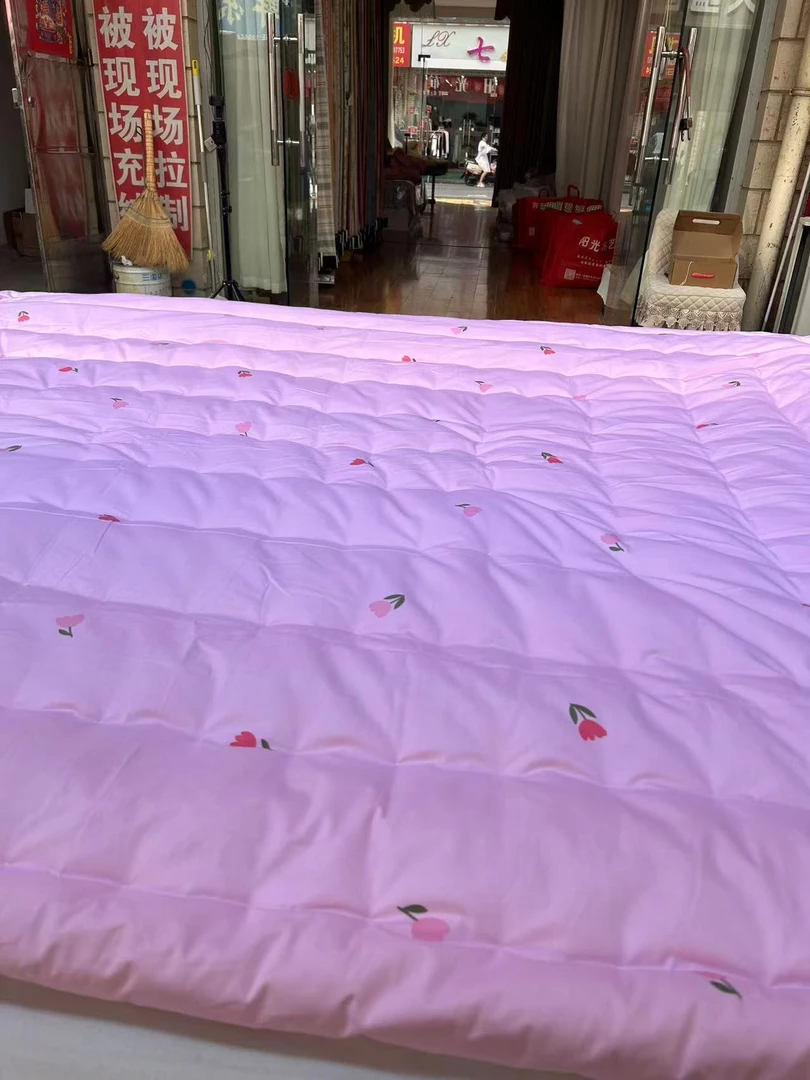 手工70%大豆蛋白纤维被子四季被