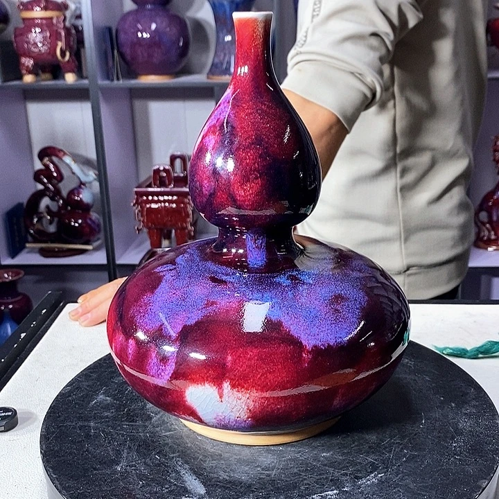 瓷片中国神垕精品钧瓷