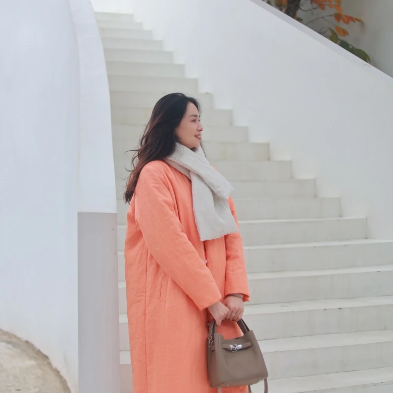 【2025门店同款】新中式棉服（25802273-岱赭）