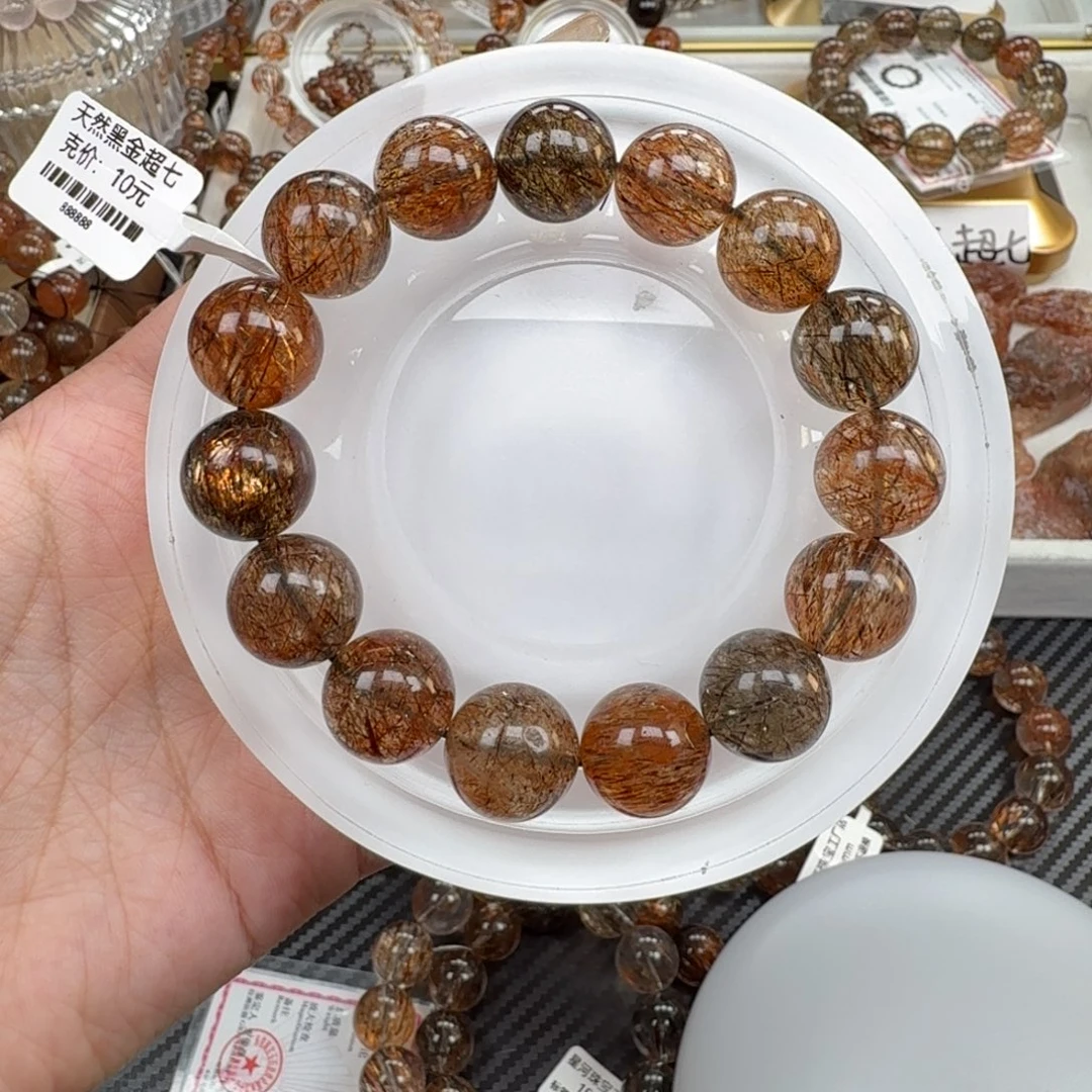 手链未镶嵌水晶黑金超七多样性发其一