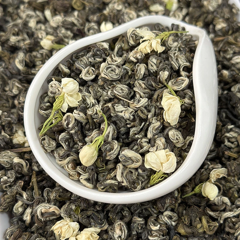 正宗广西茉莉花茶云螺新茶浓香耐泡重口沙口