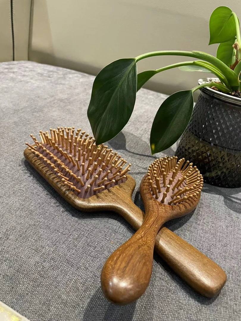 按摩梳气垫梳小号复古风城市游牧风度假风机能风韩系