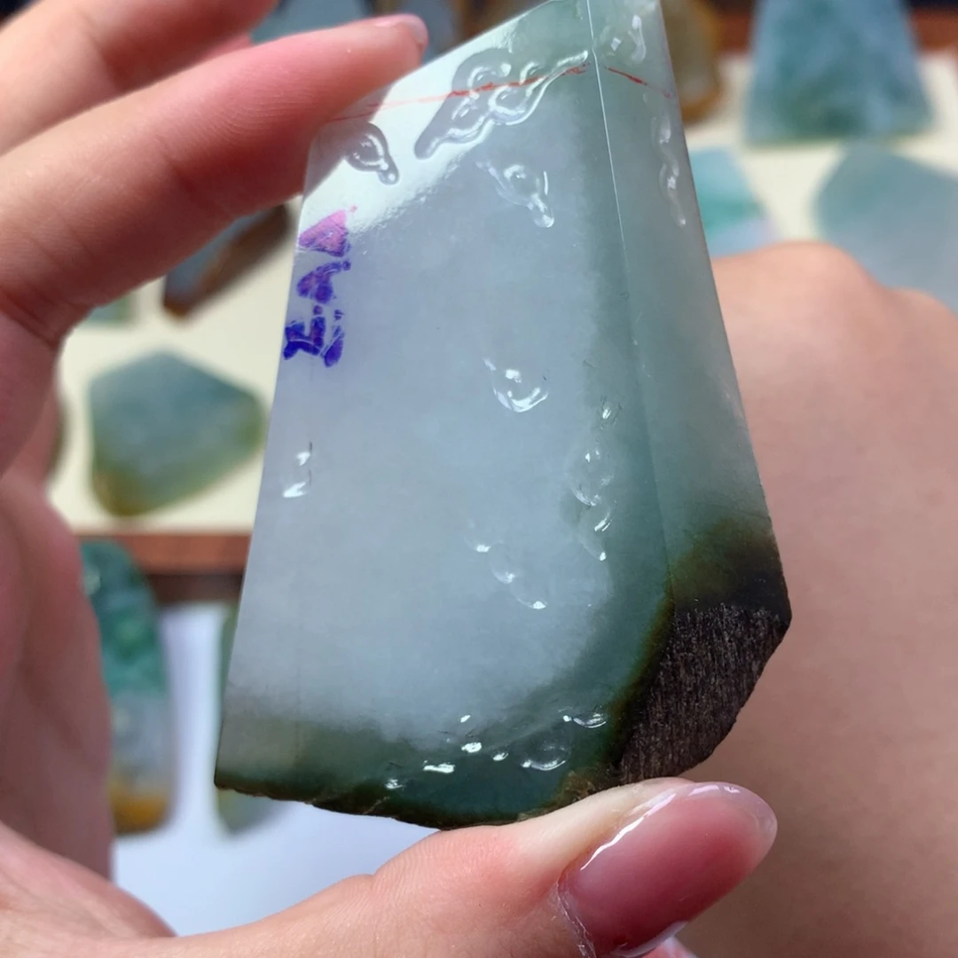 定制翡翠未镶嵌包工