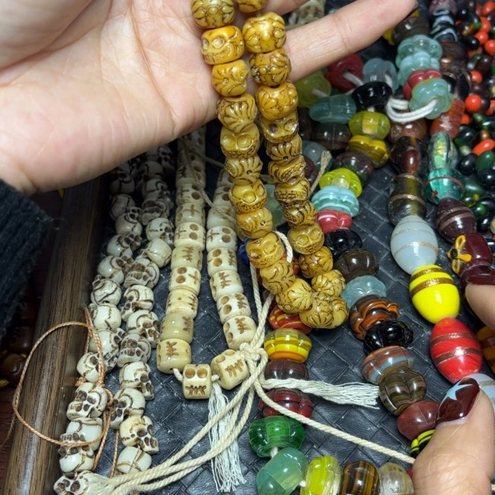 玻璃颈饰4276玉一包