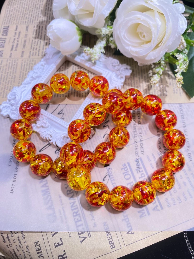 花色16mm手串发一条E02