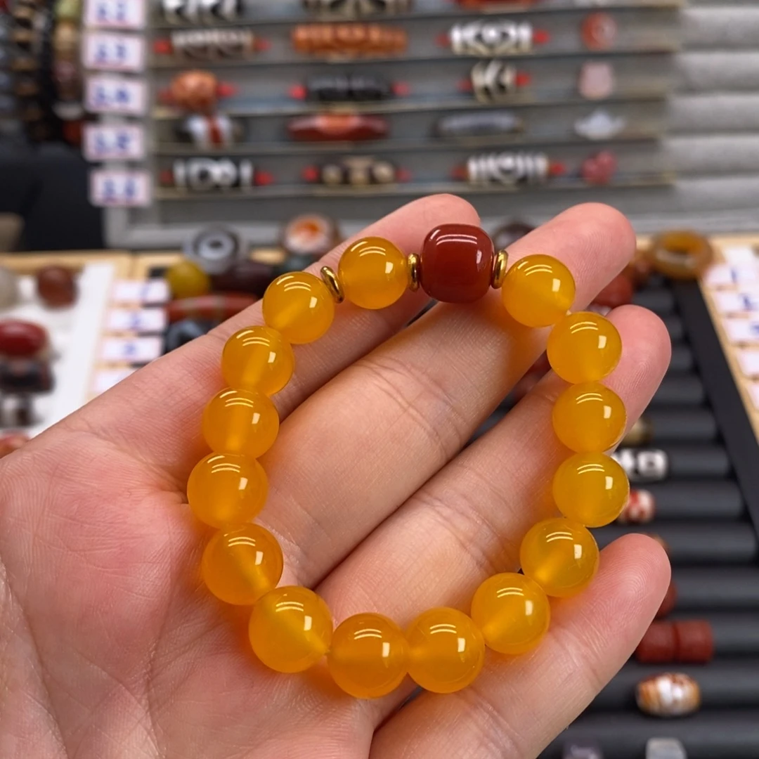 玛瑙/玉髓合金珠宝半成品