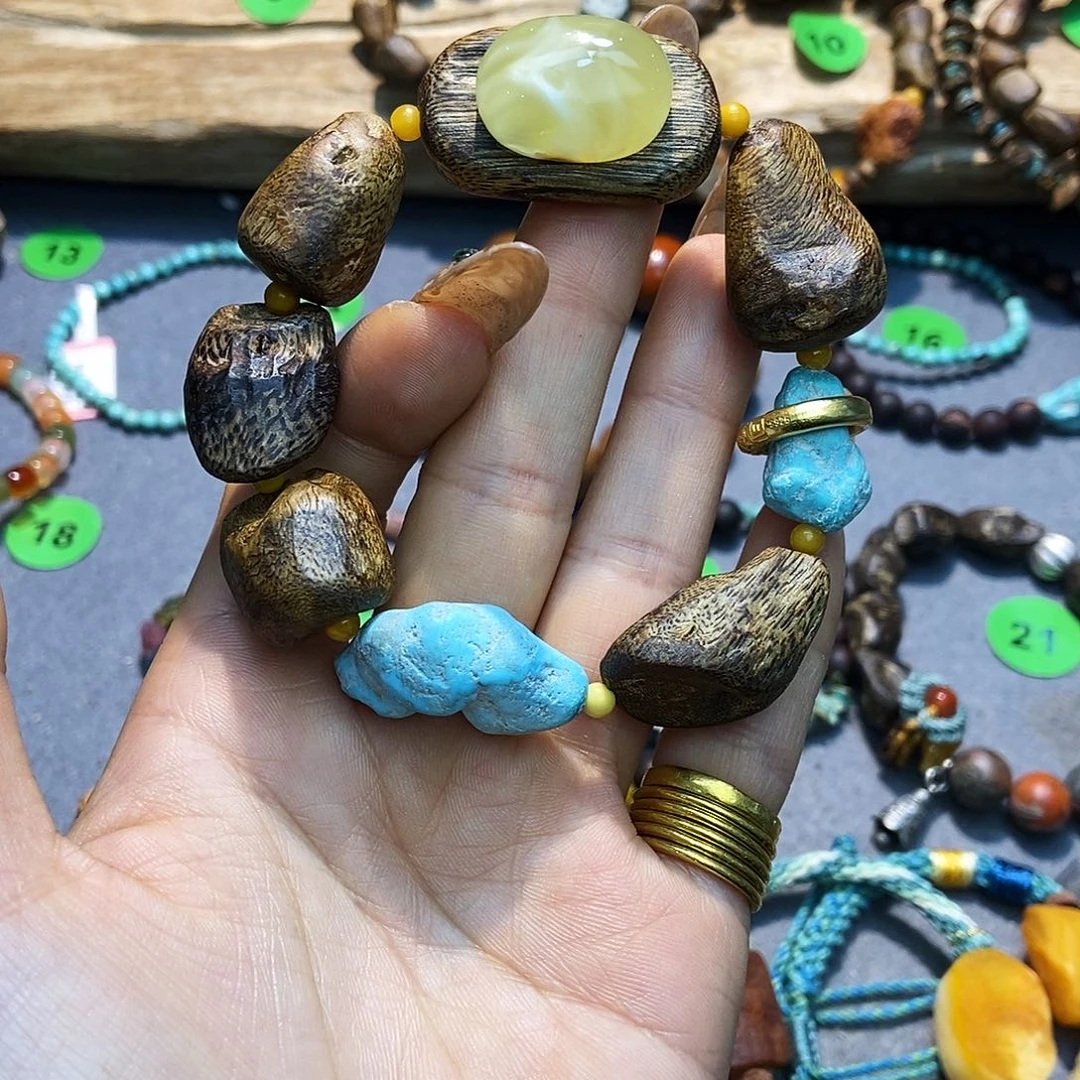 金刚菩提手串静*金刚小鱼