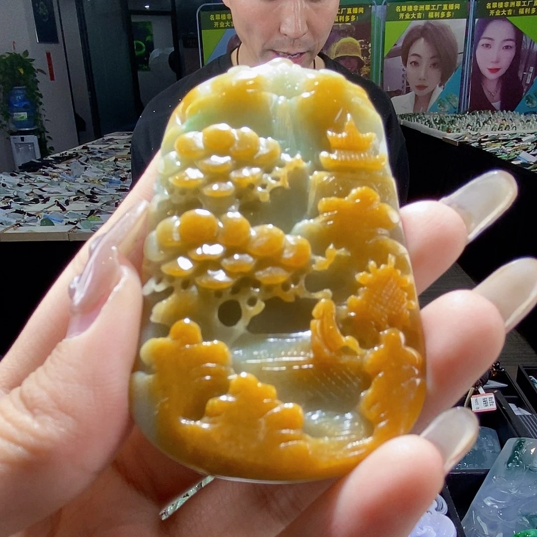 颈饰未镶嵌翡翠翡翠