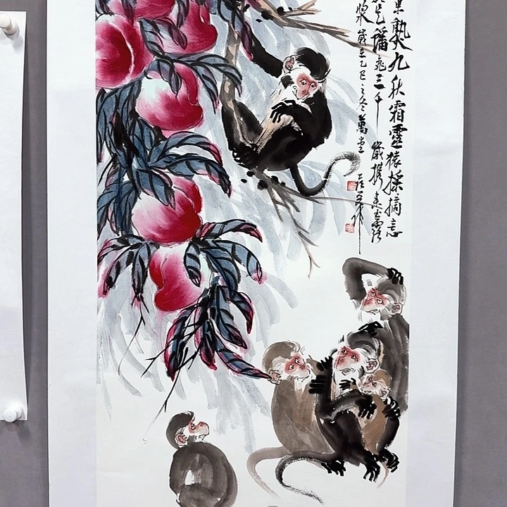 国画亲笔手绘放心去藏