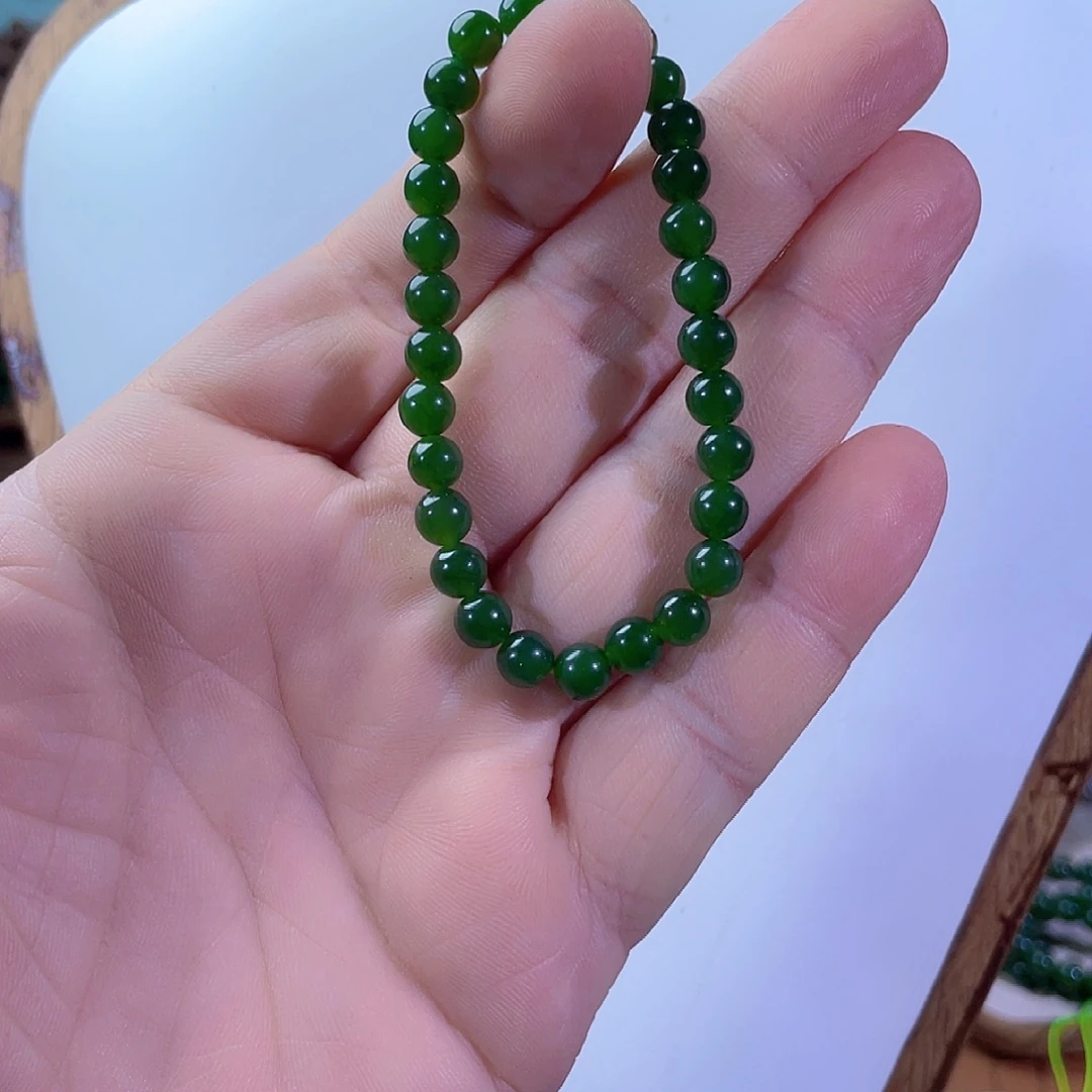 和田玉（碧玉）未镶嵌颈饰6