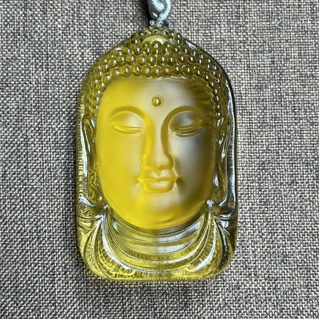 【锦希优选】F490-1黄大佛公吊坠多样性发一件