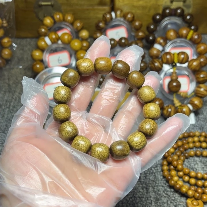 手串/手链楠木（金丝楠）老型珠