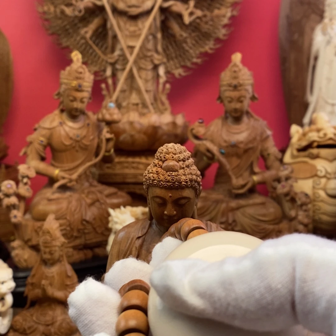 九*迈索尔老山檀香加平安扣