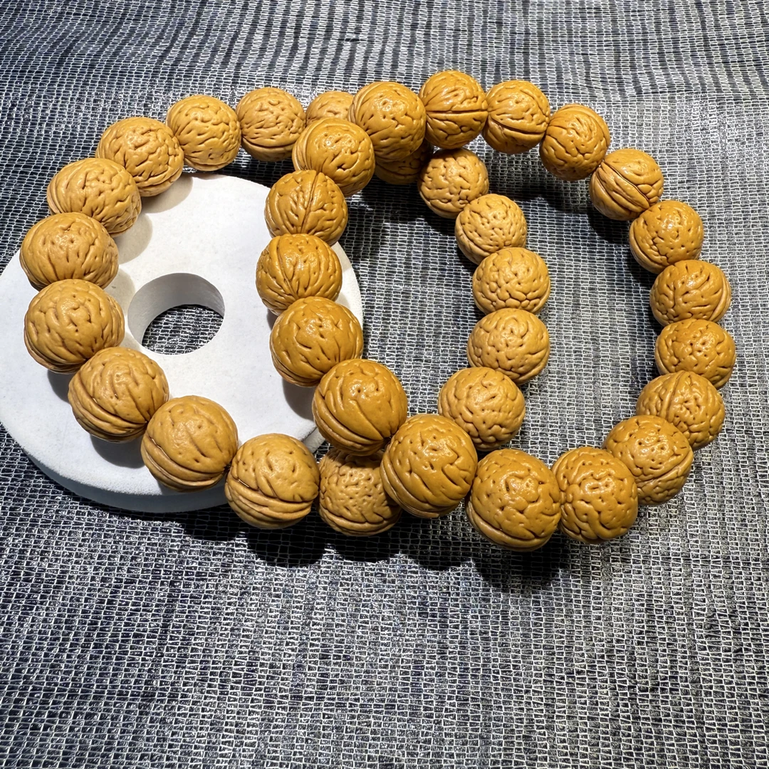 东北盘锦桃核手串